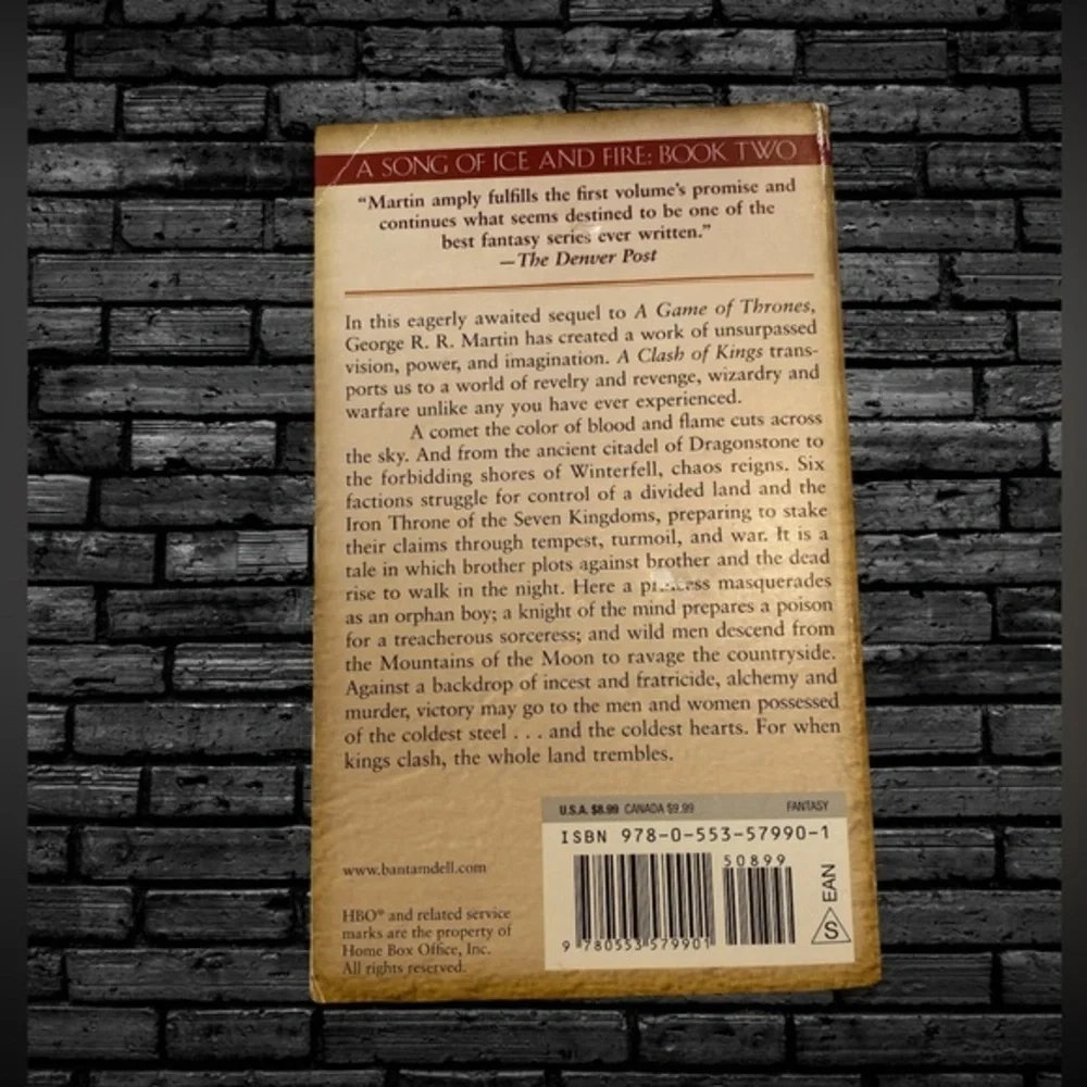 A Song of Ice and Fire Ser.: A Clash of‎ Kings: A Song of Ice and Fire: Book Two